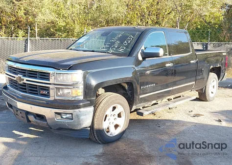 2014 Chevrolet Silverado 1500 2Lz из США, поврежденный, VIN 3GCUKSEC7EG100237